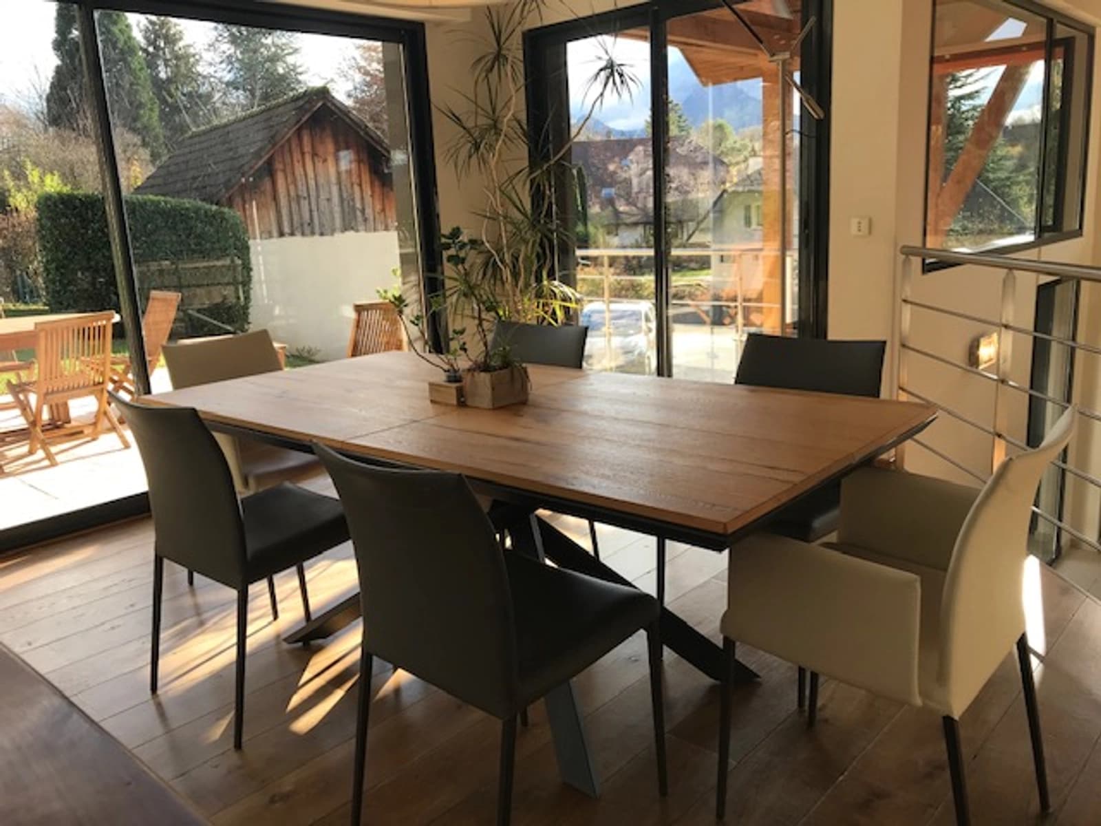Maison d'architecte contemporaine en belle ossature bois