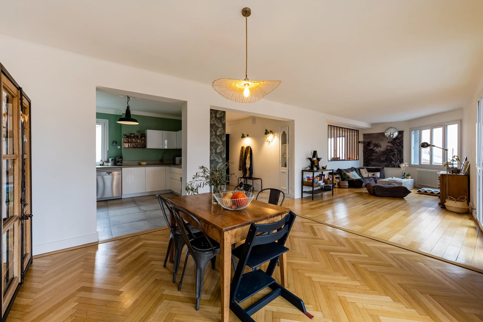 Salle de réunion dans Appartement zen, un havre de paix lumineux et apaisant - 1