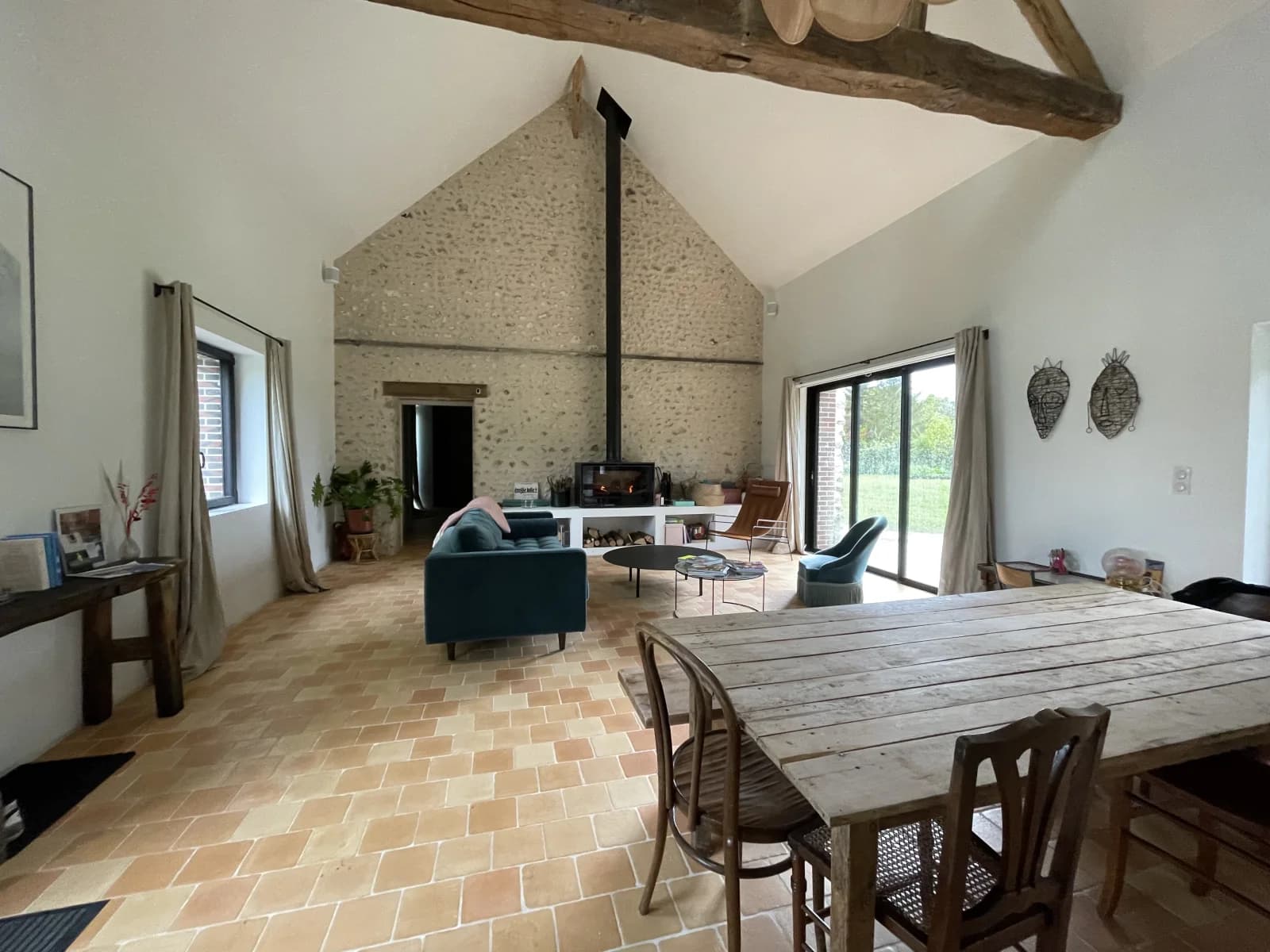 Meeting room in Farmhouse in the Perche - 1