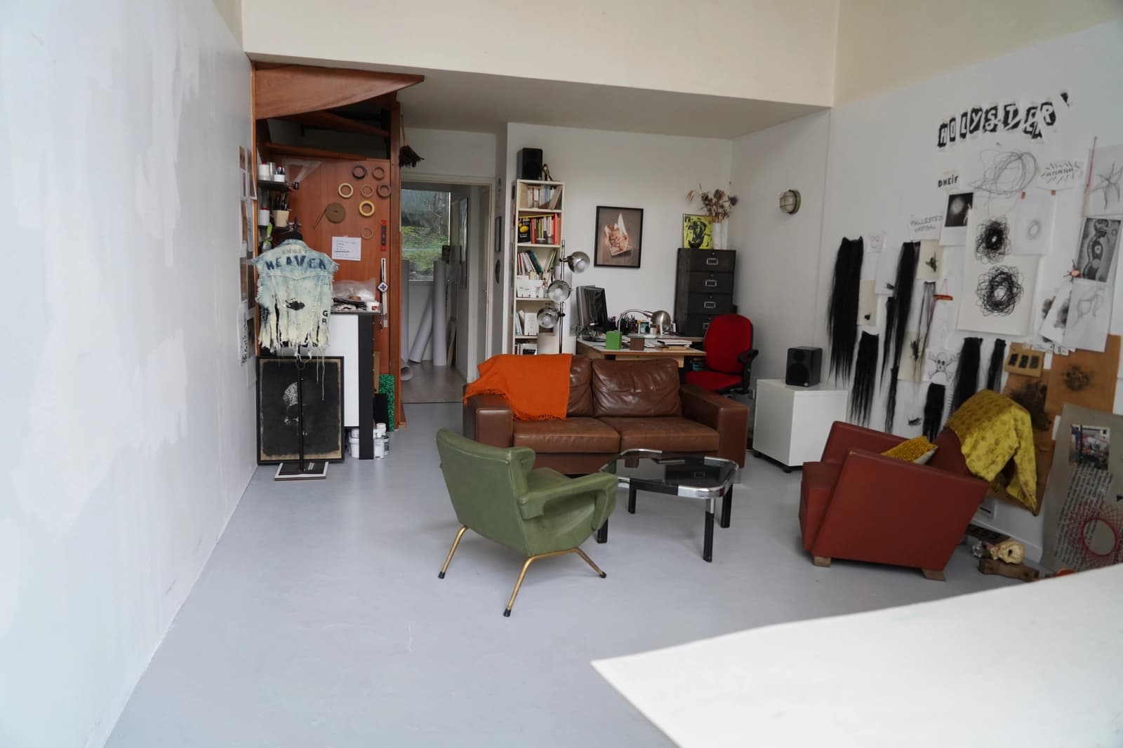 Atelier d’artiste authentique et lumineux