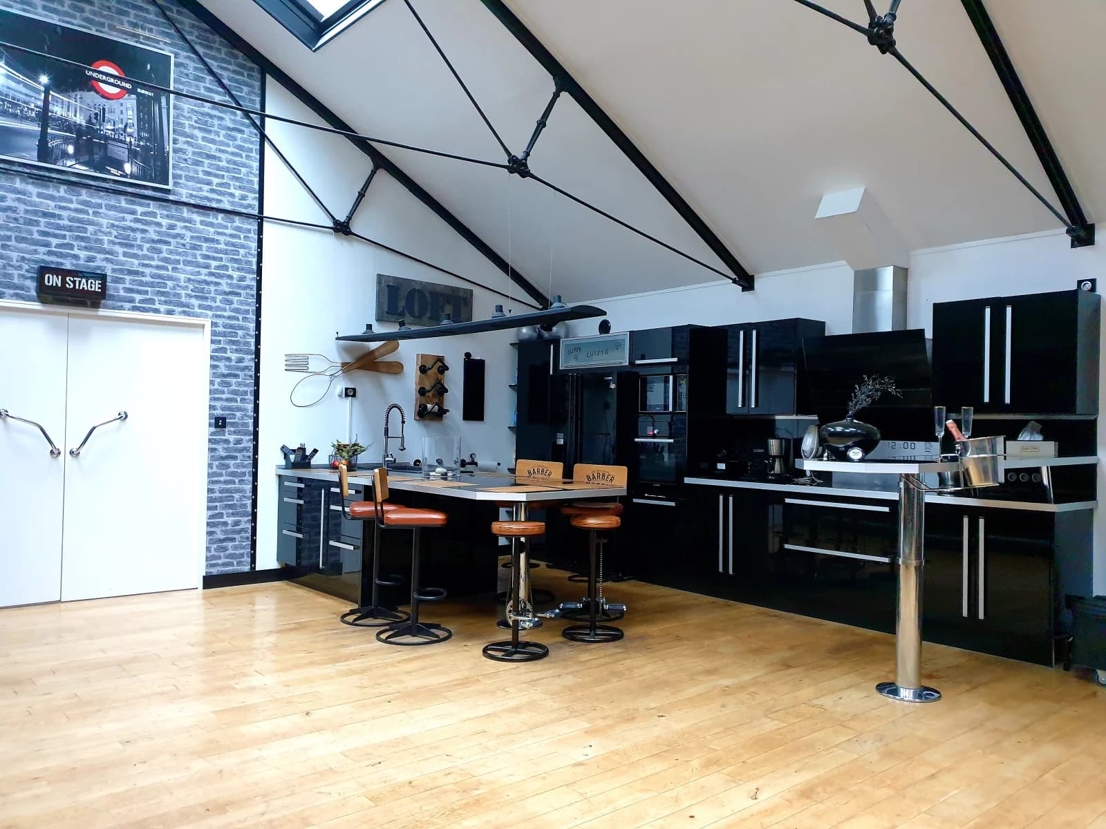 Cuisine dans Le Havre: loft industriel au caractère bien trempé - 1
