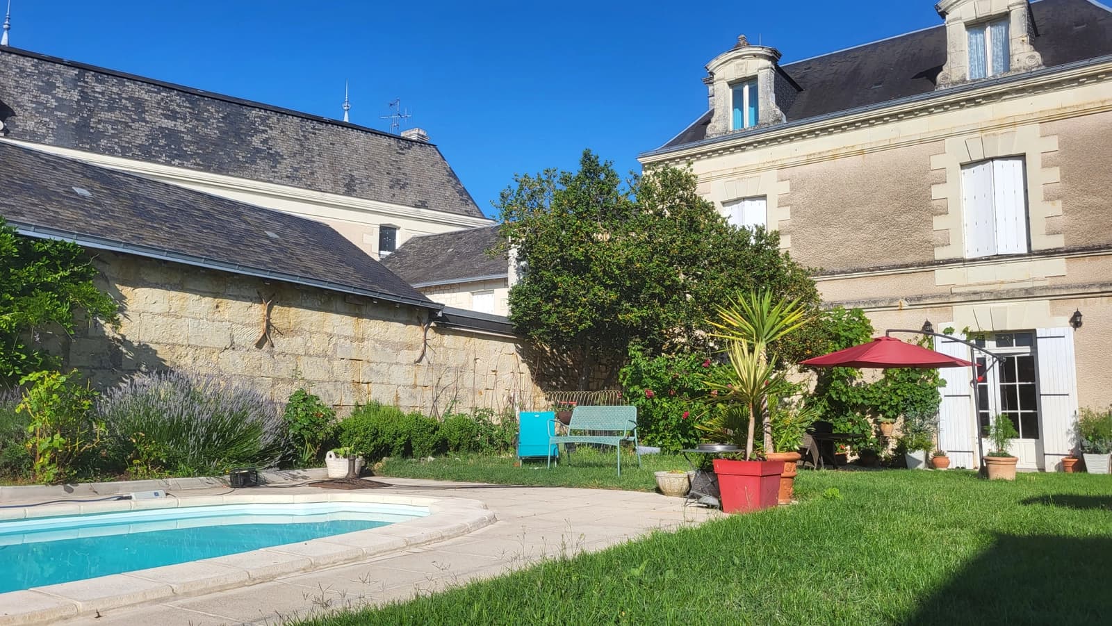 Salle de réunion dans Demeure de charme avec jardin et piscine ensoleillée - 1