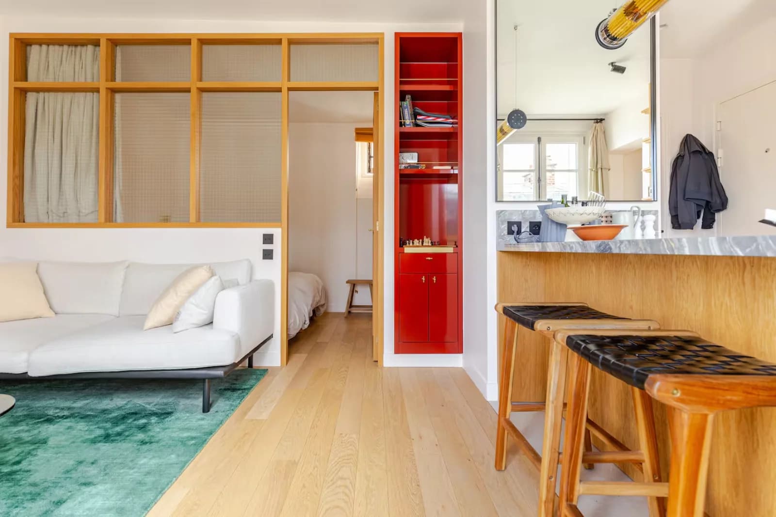 Space Flat with Balcony  - 3