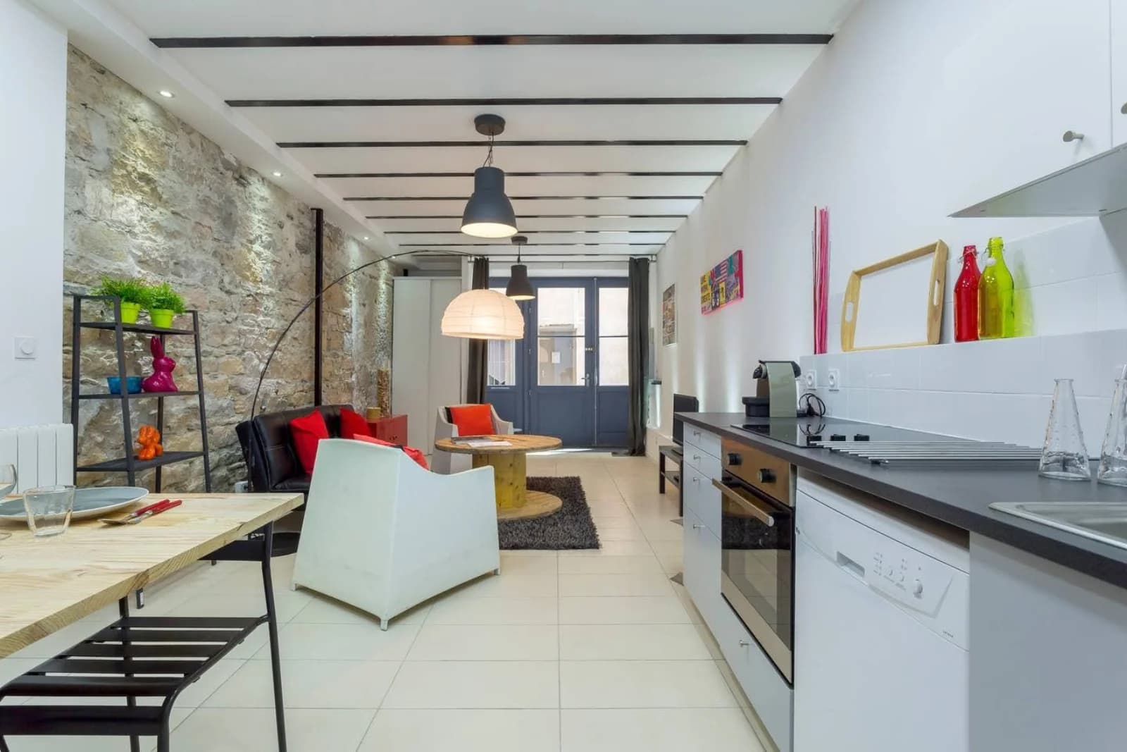 Space Loft factory Duplex 72m² Lyon Industrial Deco - 3