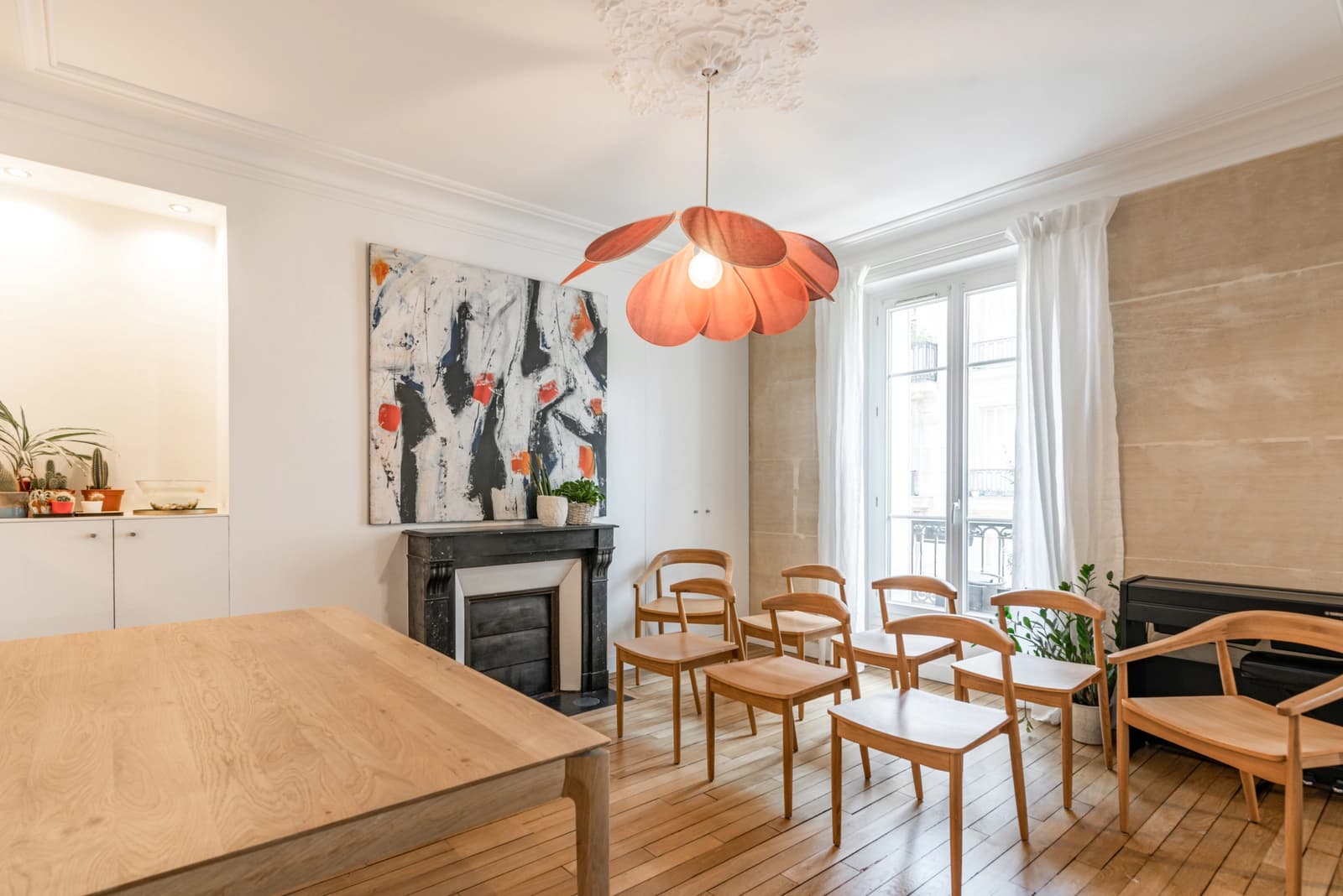Meeting room in Apartment renovated by architect - 1