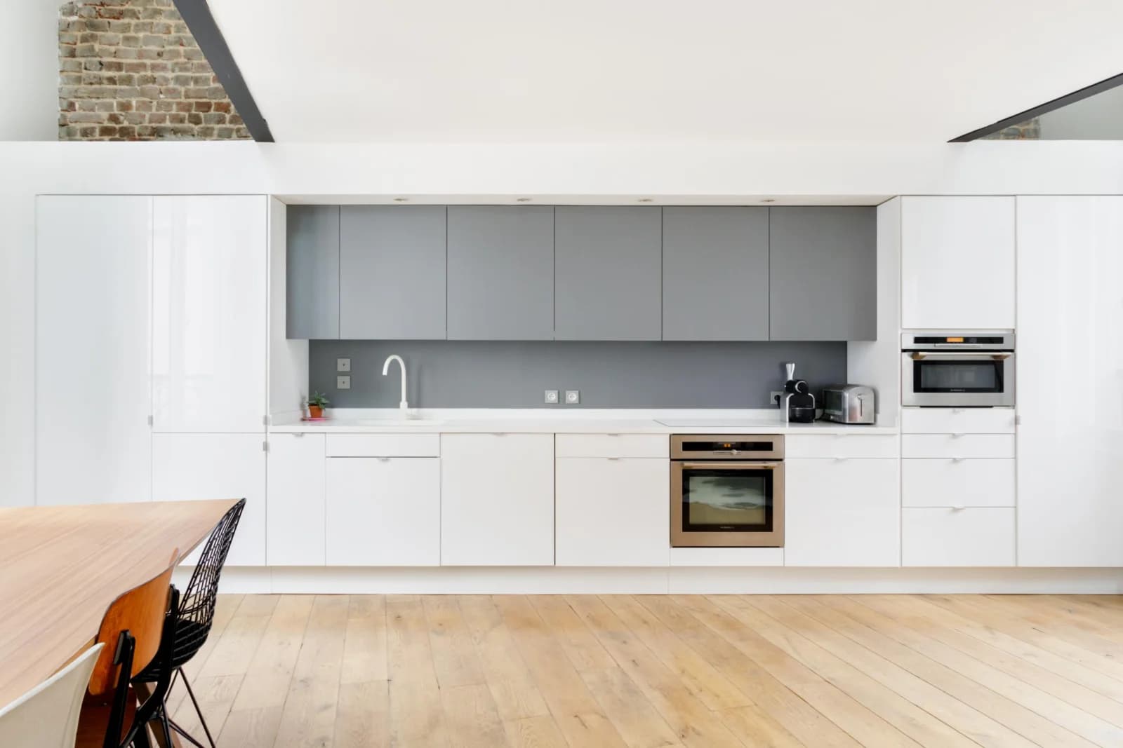 Cuisine dans Triplex aux portes de Roland-Garros, esprit loft unique - 1