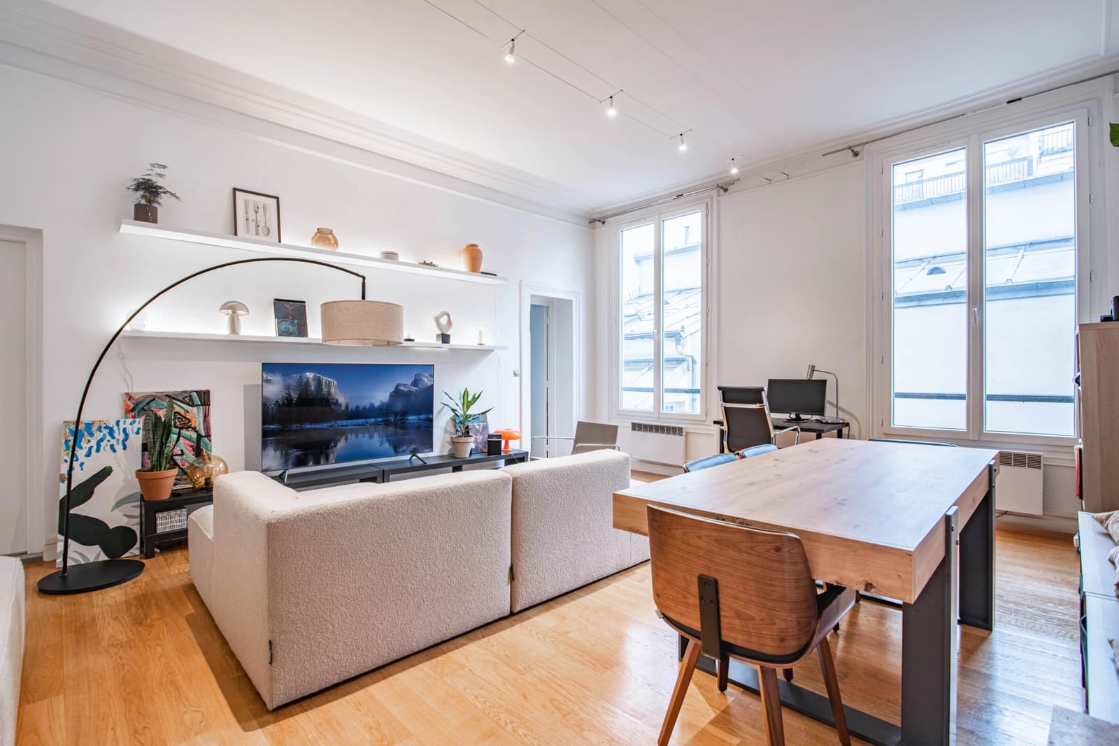 Salle de réunion dans Appartement au charme typiquement parisien - 0