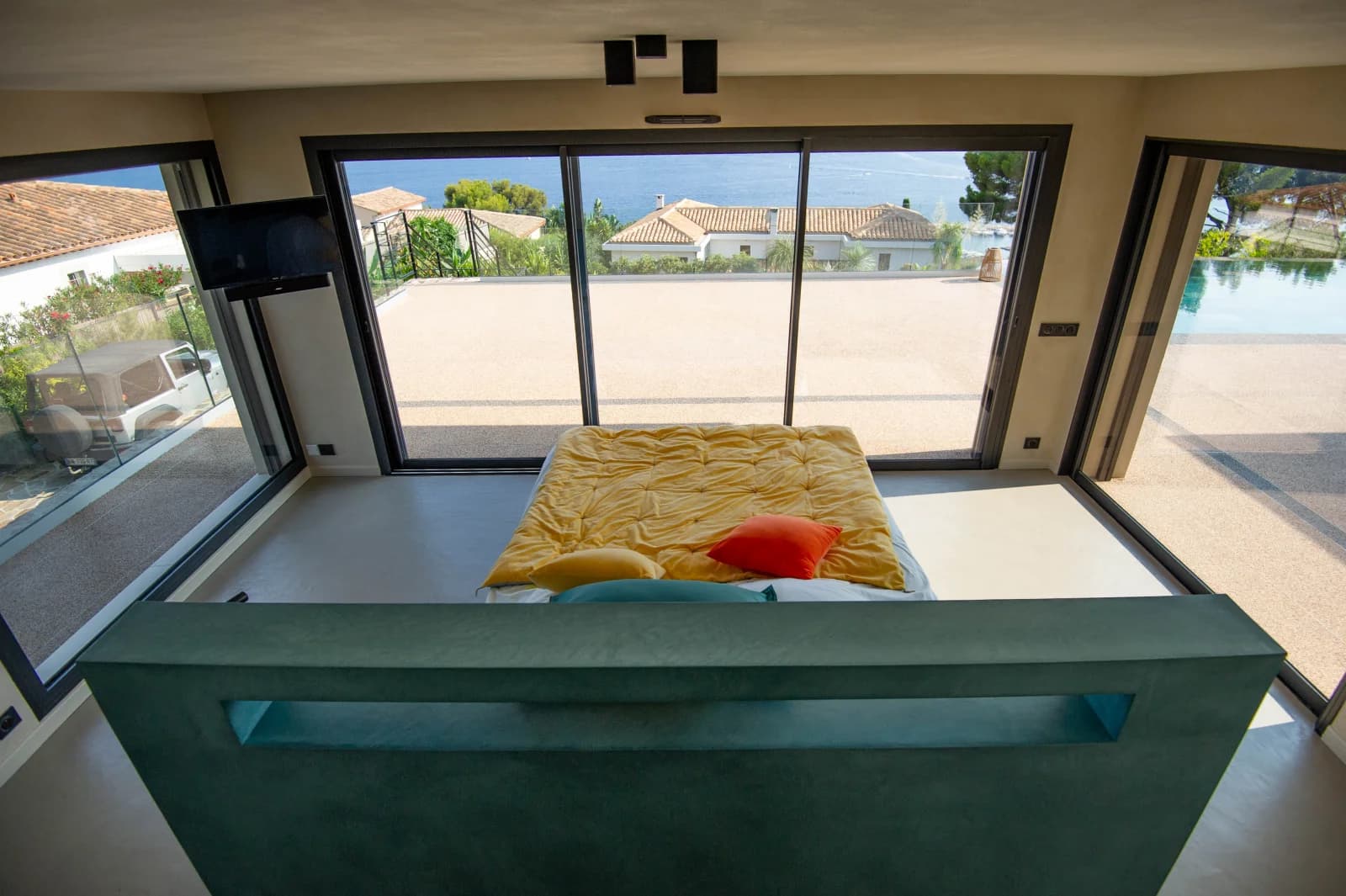 Chambre dans Luxueuse villa moderne avec vue mer panoramique 360° - 1