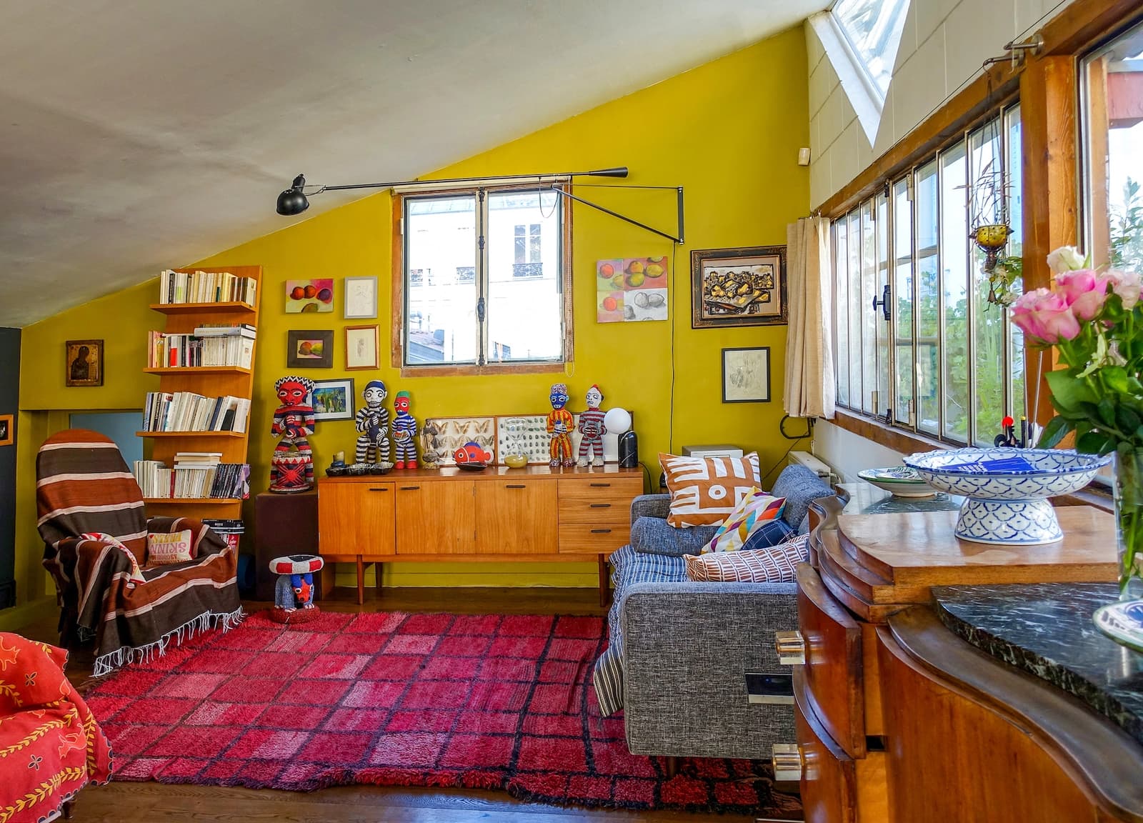Espace Belle maison abritant un atelier d'artiste inspirant - 3