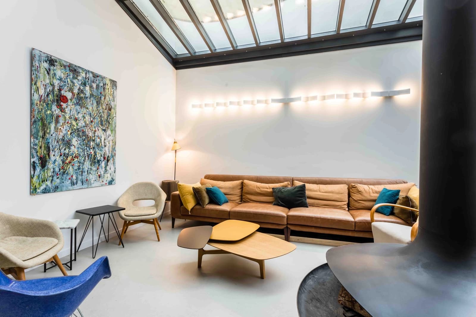 Salon dans Le Loft du Téléphérique: une vue imprenable en altitude - 1