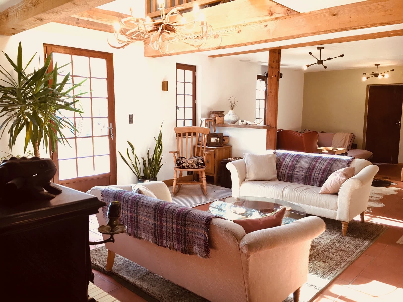 Living room in Large estate hidden in the Landes forest  - 0