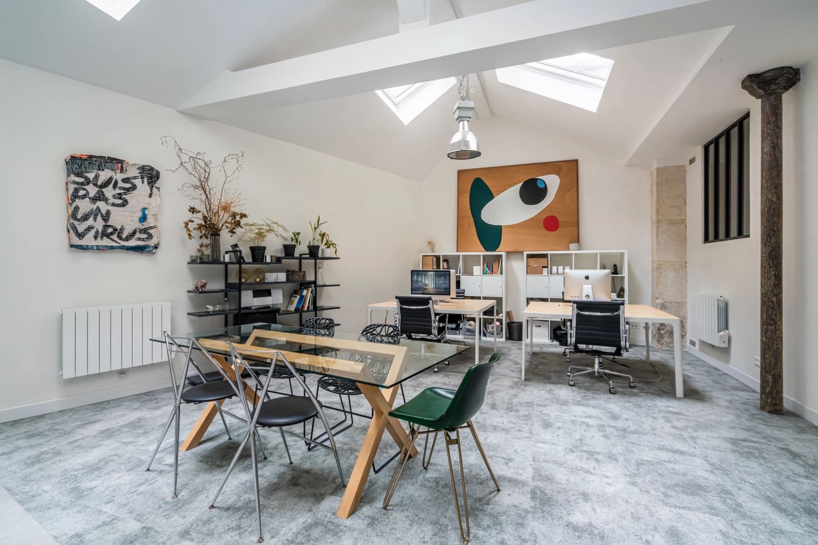 Loft Haussmannien au calme absolu, un havre de paix