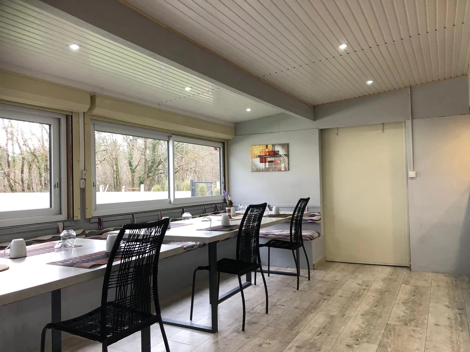 Salle de réunion dans Villa avec Piscine, Spa, Sauna, près de l'Océan - 1