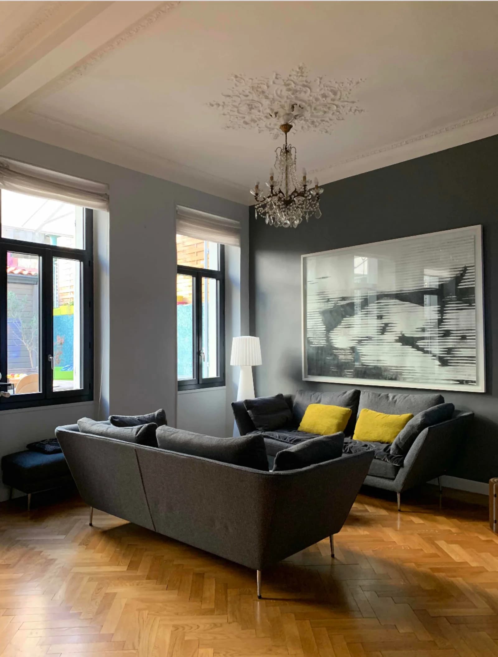 Salon dans Bel espace à vivre en appart avec terrasse de 50m² - 0