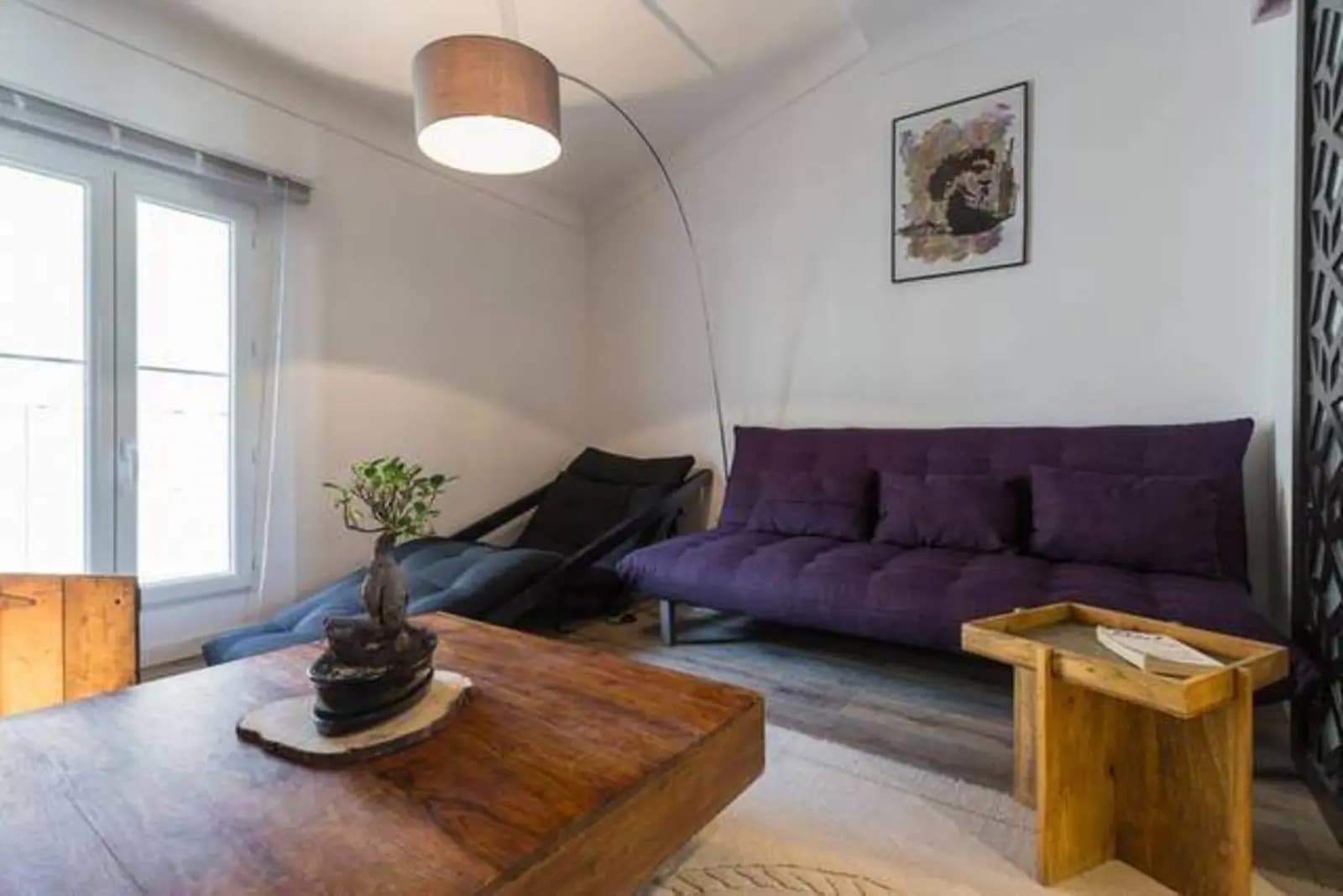 Salon dans Votre appartement de charme à Cannes - 1