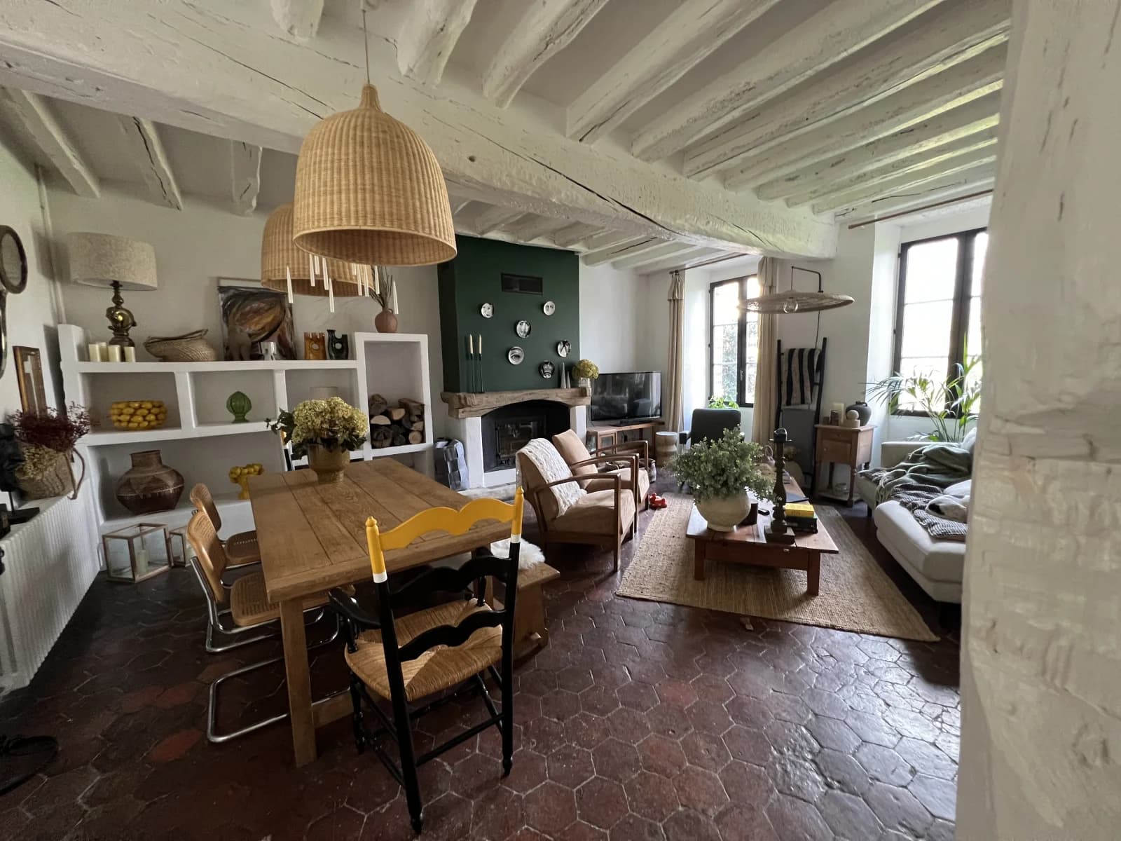 Espace Maison de campagne avec vue sur l’Yonne - 1