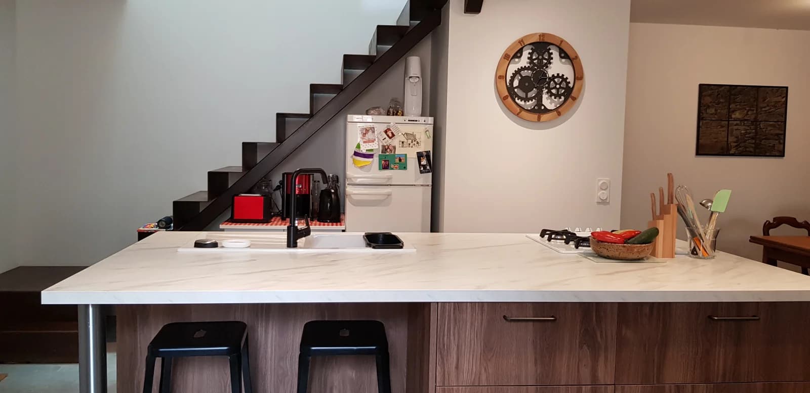 Salle de réunion dans Maison bretonne atypique, un caractère affirmé - 1