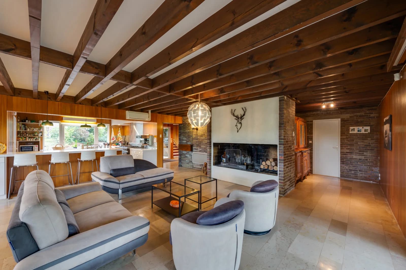 Maison d'architecte au style germano-américain unique