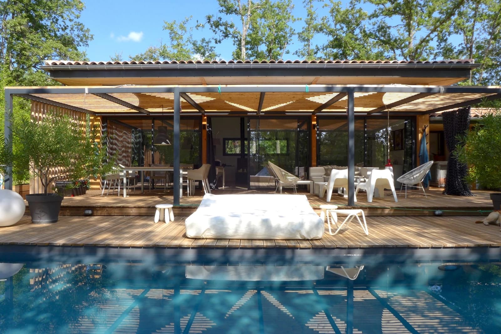 Space Contemporary house with pool in Provence - 2