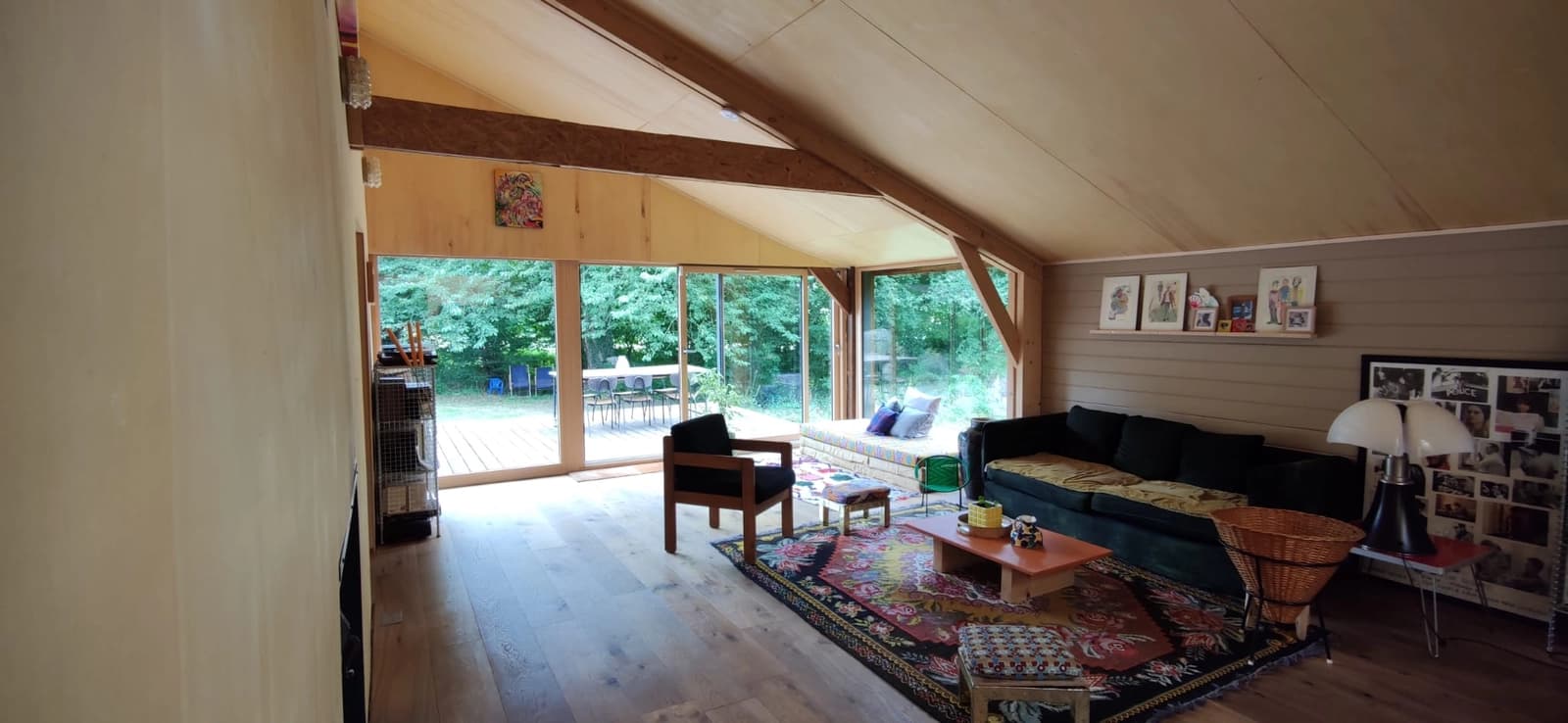 Salon dans Campagne normande: chalet contemporain et apaisant - 1