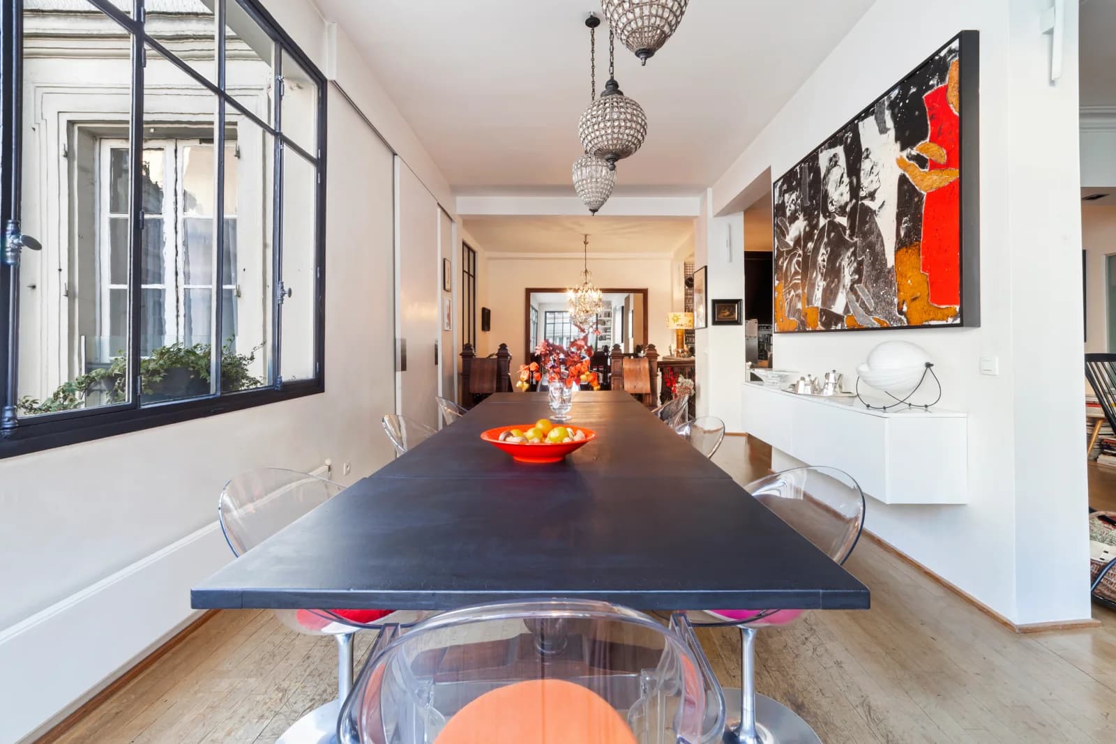 Meeting room in Superb loft in the heart of the Montorgueil district - 1