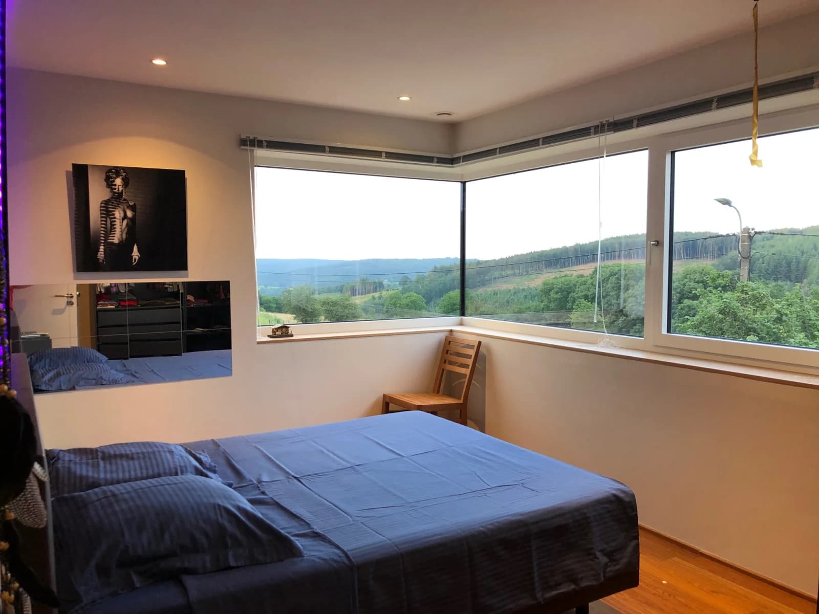 Bedroom in Contemporary villa in the heart of nature near Spa - 1