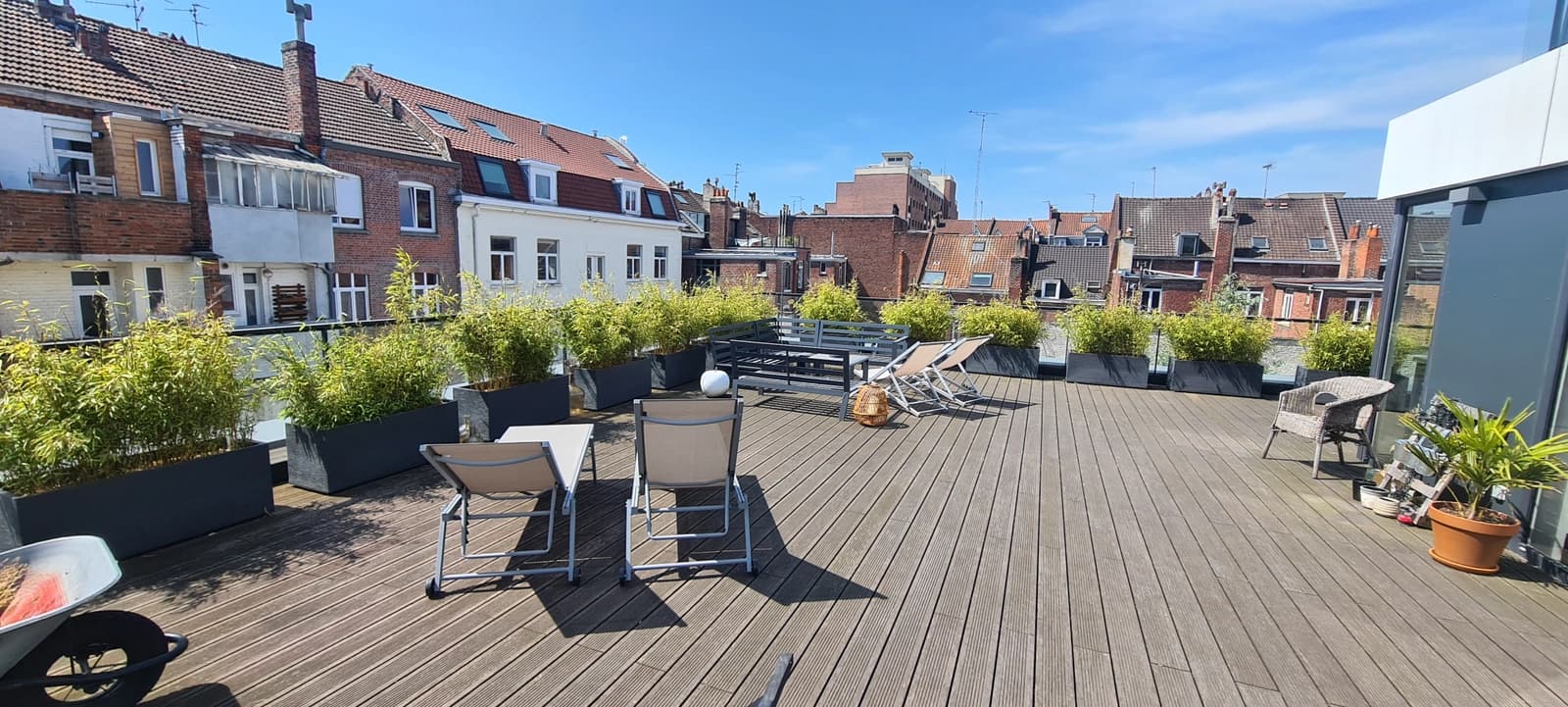 Appartement lumineux avec rooftop panoramique