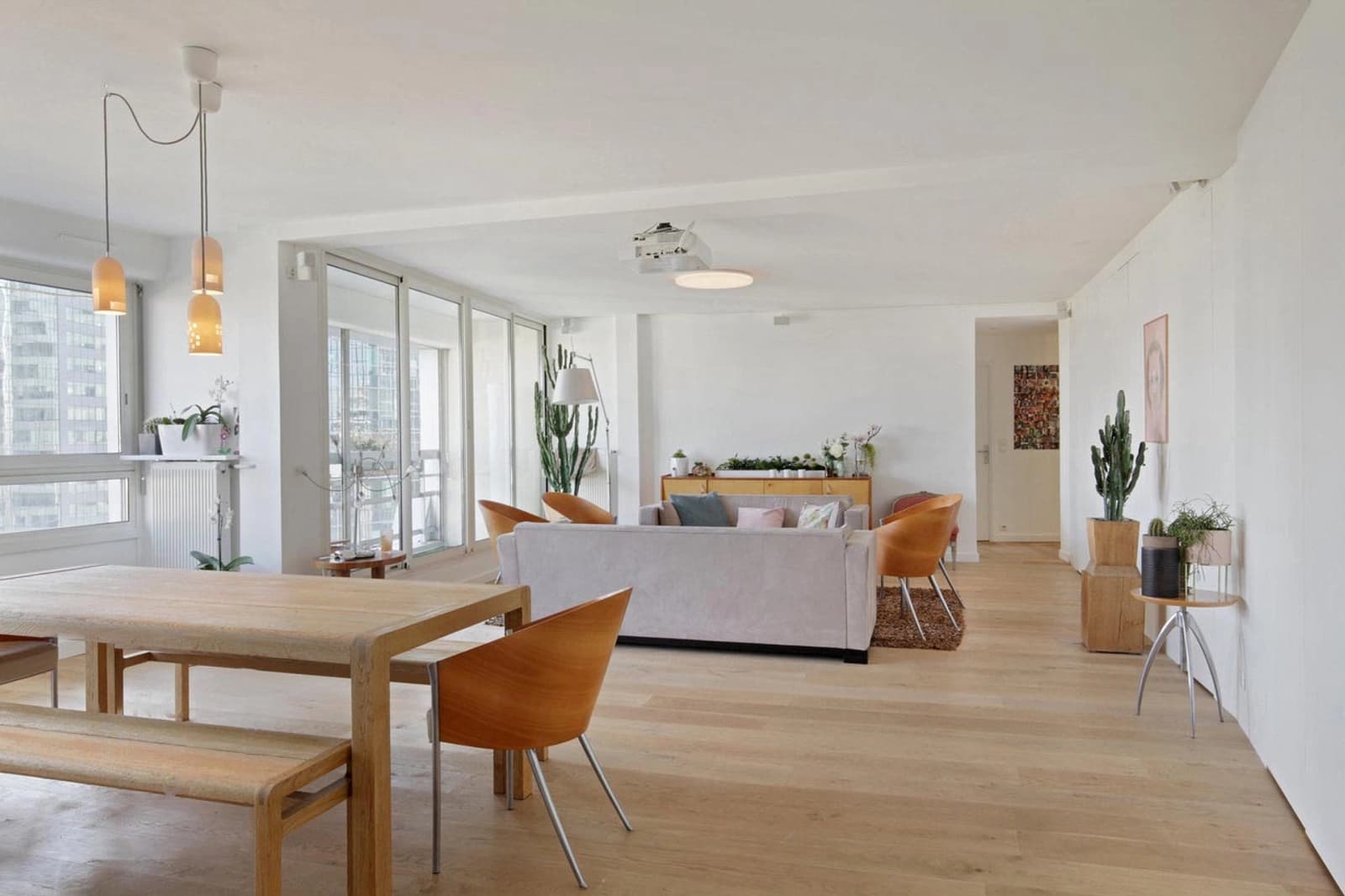 Salle de réunion dans Appartement à La Défense avec une grande terrasse - 1