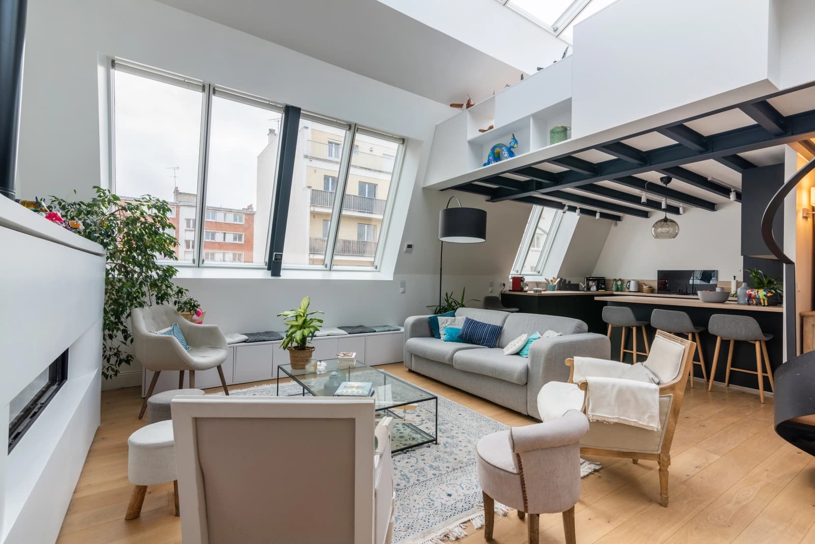Living room in Architect's triplex - 1