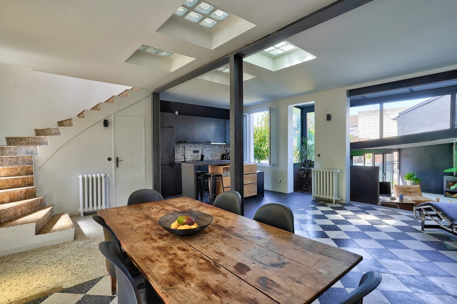 Salle de réunion dans Loft avec piscine, jardin d'hiver et vaste terrasse - 0