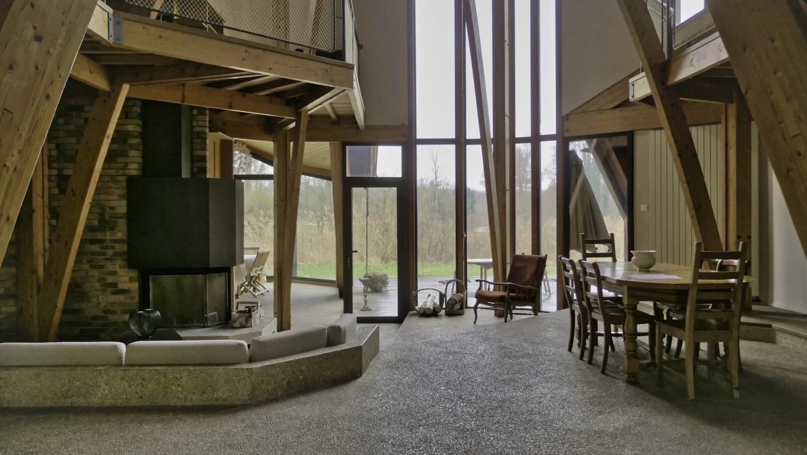 Forêt Fontainebleau: maison d'architecte en pleine nature