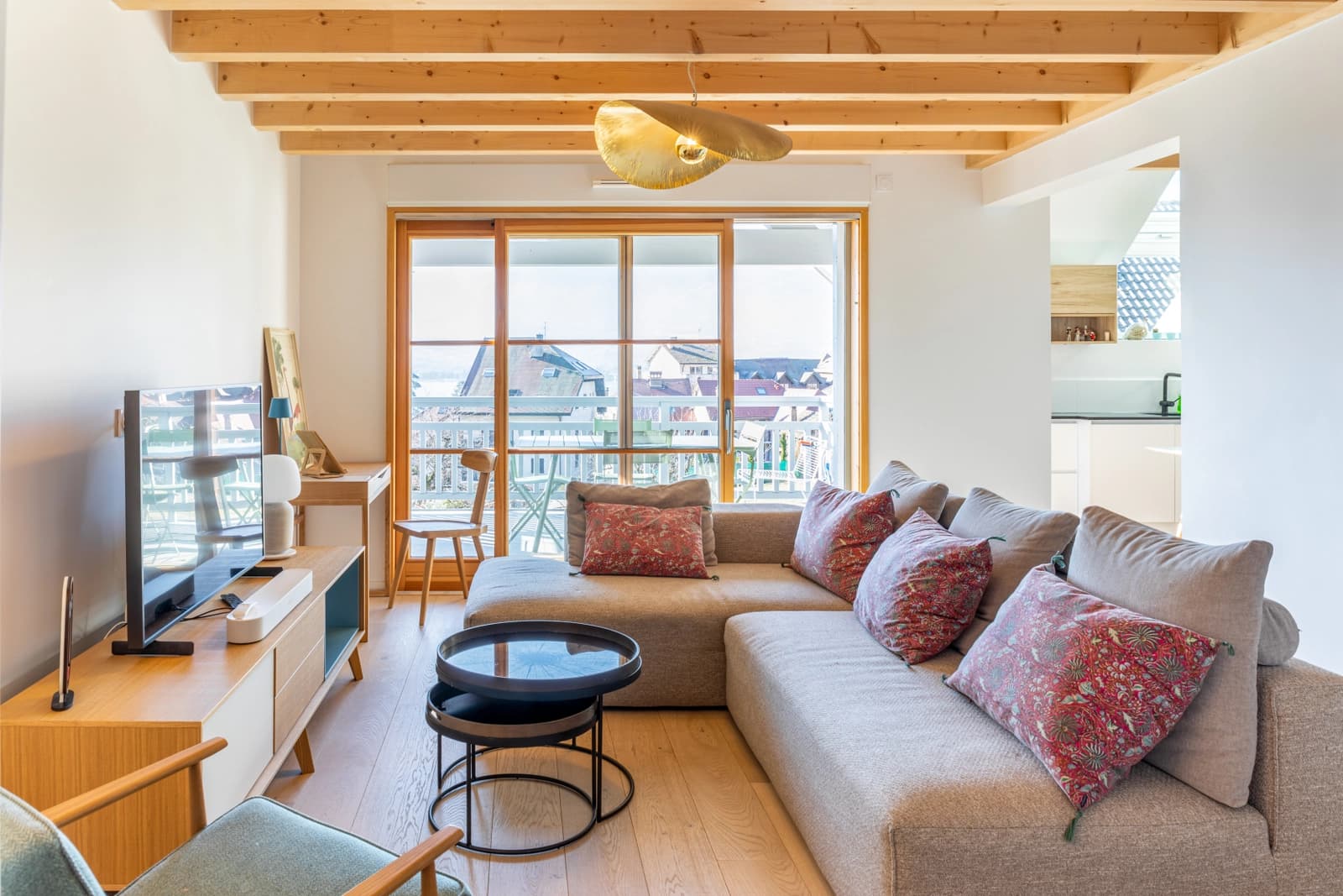 Salon dans Talloires: duplex avec panorama lac et montagnes - 1