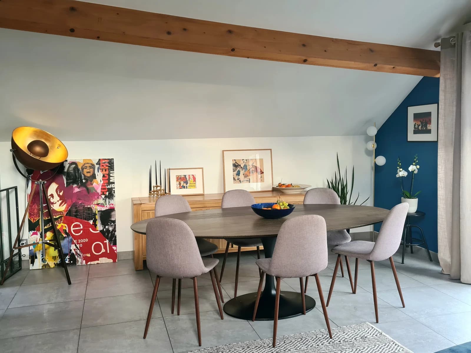 Salle de réunion dans Loft industriel à l'atmosphère chaleureuse et cosy - 1