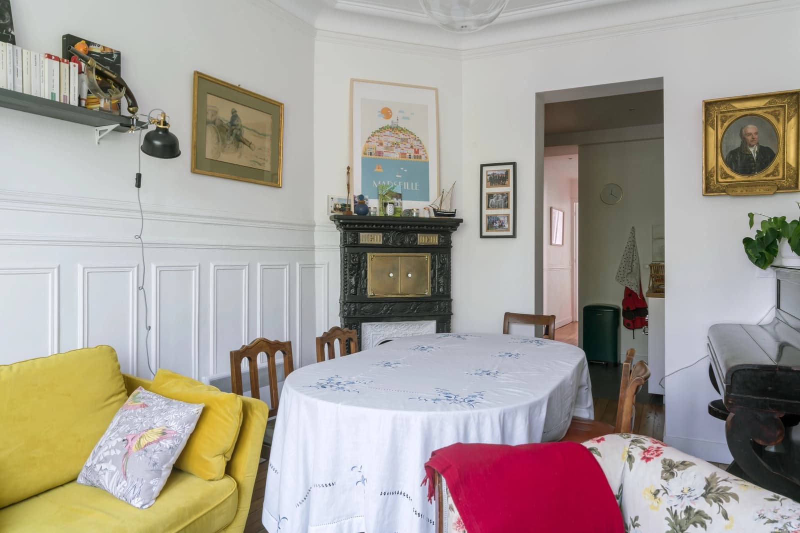 Salle de réunion dans Appartement décoré avec goût et son balcon ensoleillé - 1
