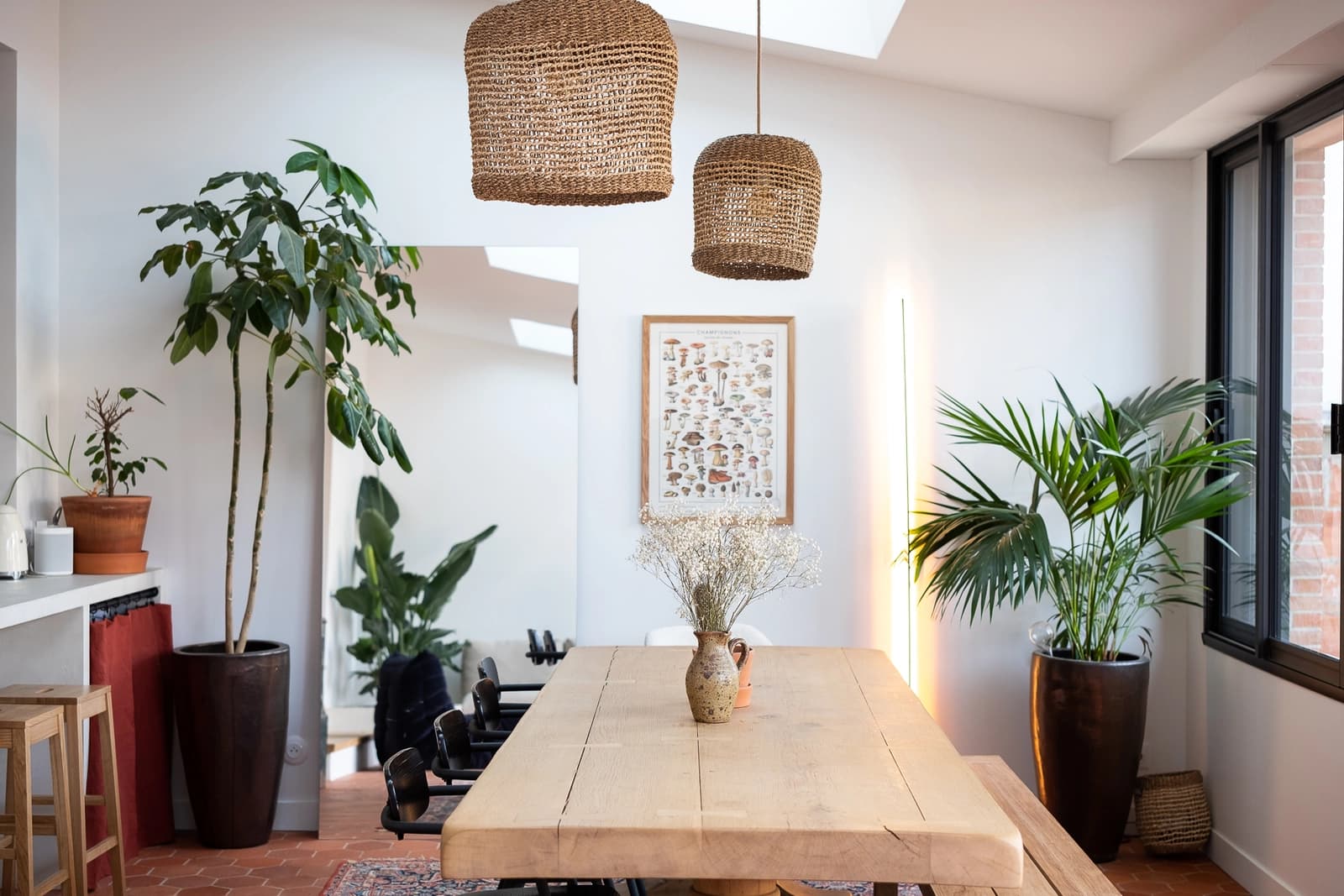 Salle de réunion dans Maison d'architecte bohème entièrement refaite à neuf - 1