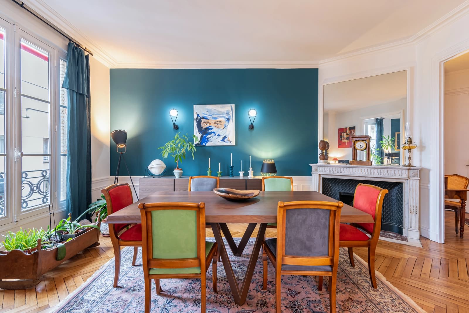 Meeting room in Apartment La Muette - 1