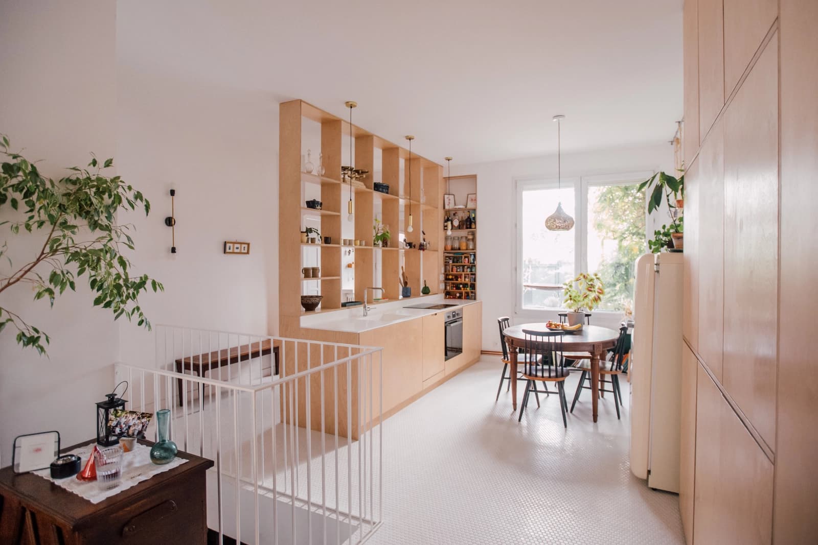 Salle de réunion dans Appartement conçu par un architecte, design unique - 1