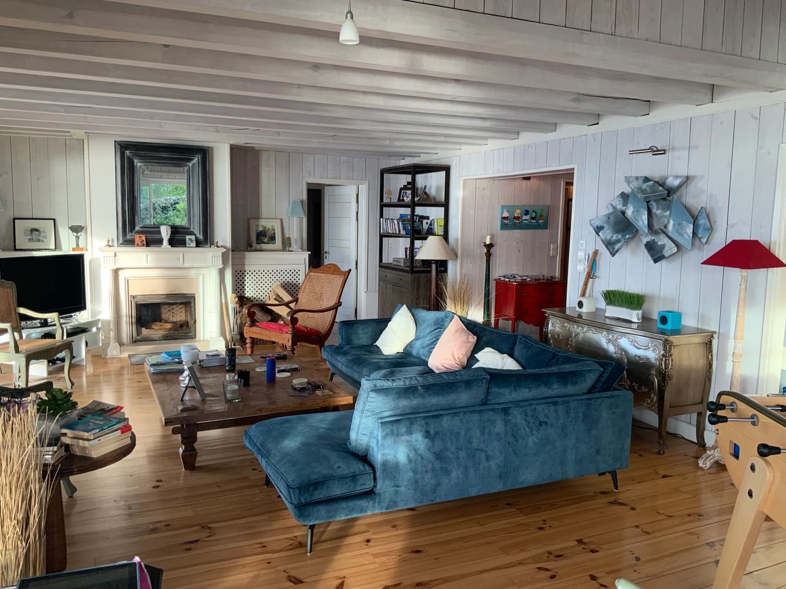 Salon dans Pyla-sur-Mer: villa avec vue imprenable sur l'océan - 0