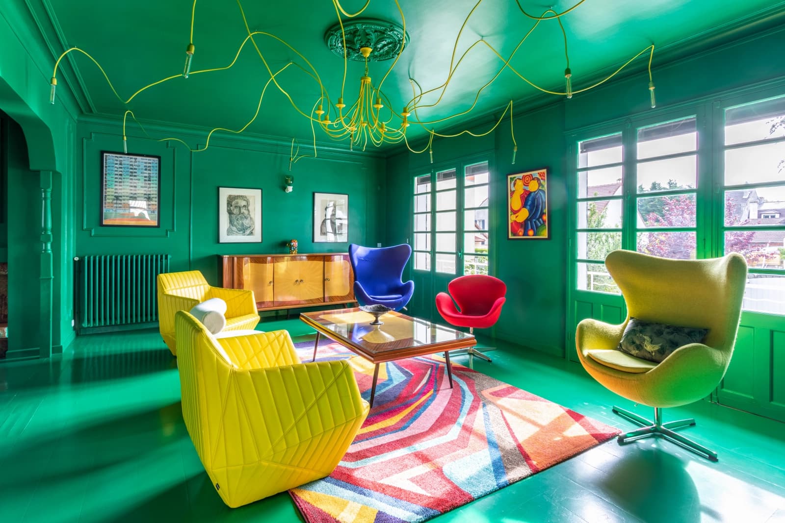 Meeting room in Villa casa di Roma, swimming pool and disco - 0
