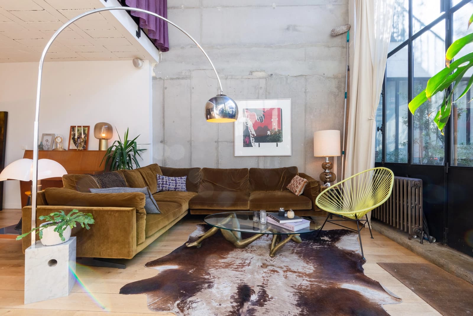 Loft atelier d'artiste à Montreuil, un lieu créatif