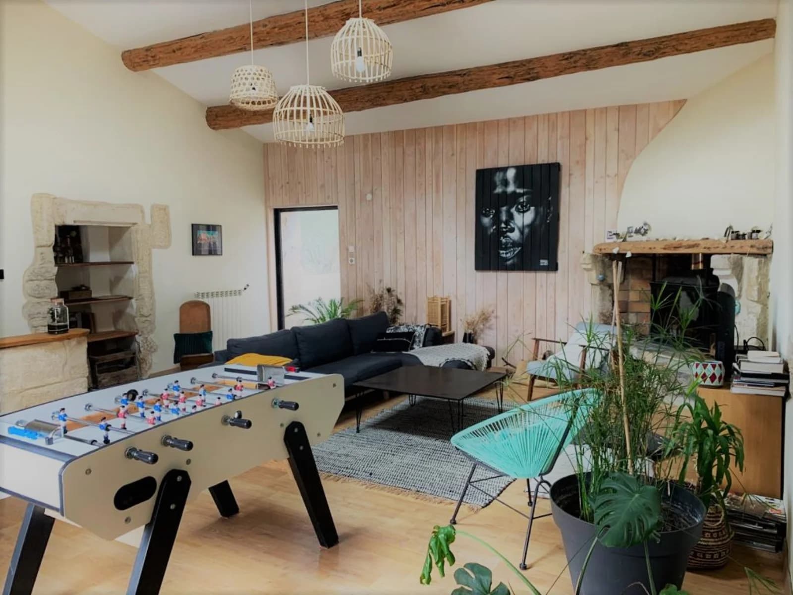 Grande maison occitane en pierres, avec piscine de charme