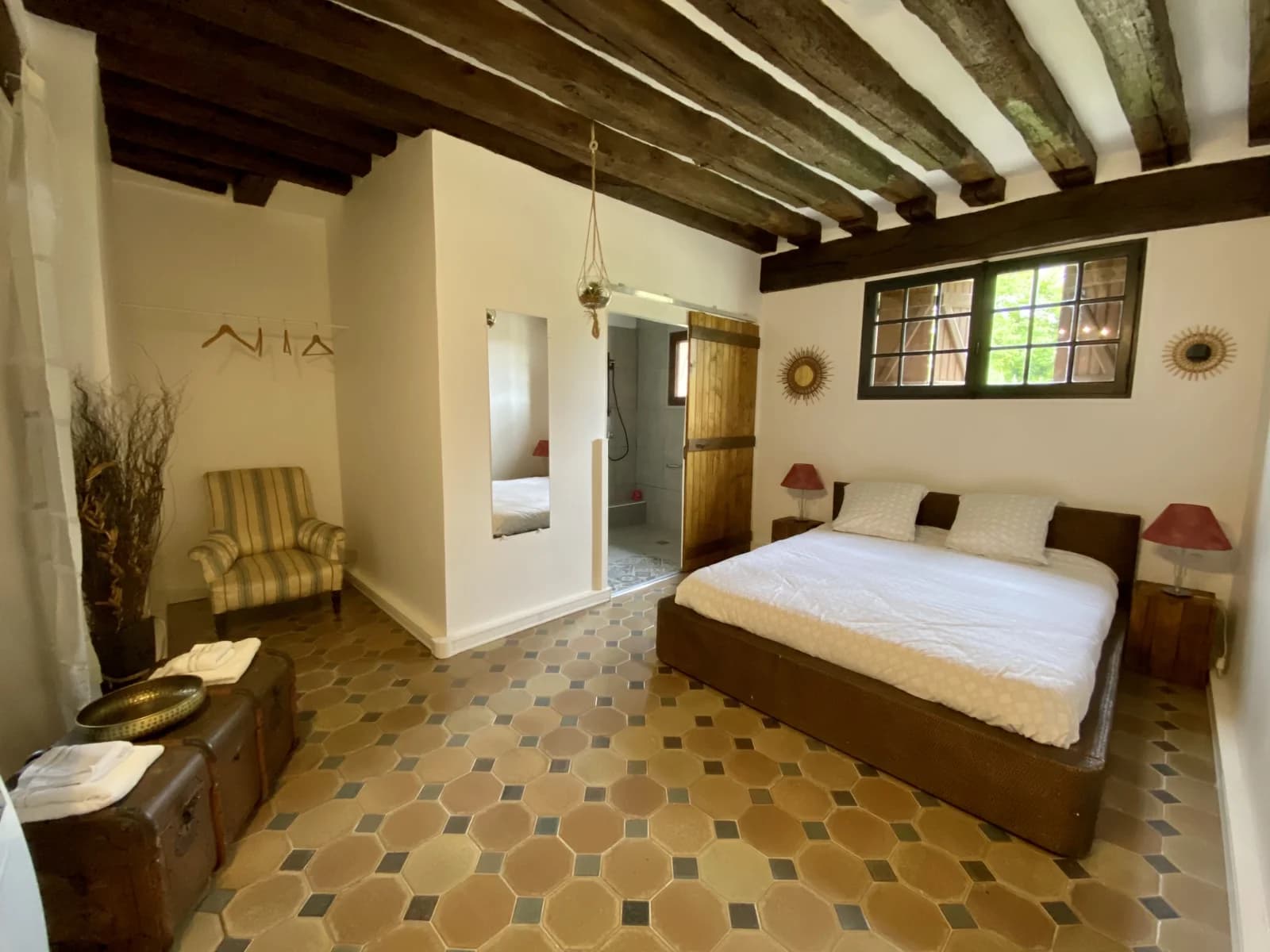 Chambre dans Propriété de prestige nichée dans un vaste parc boisé - 1