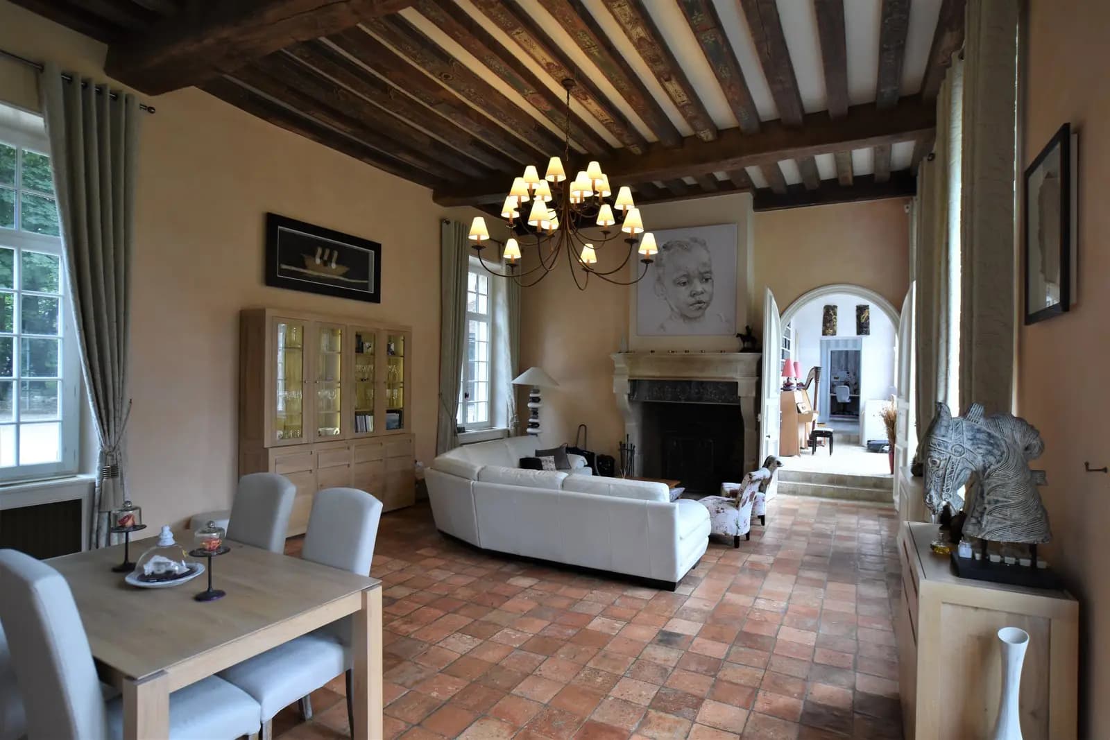 Magnifique demeure de charme, jardin immense de 4600 m²