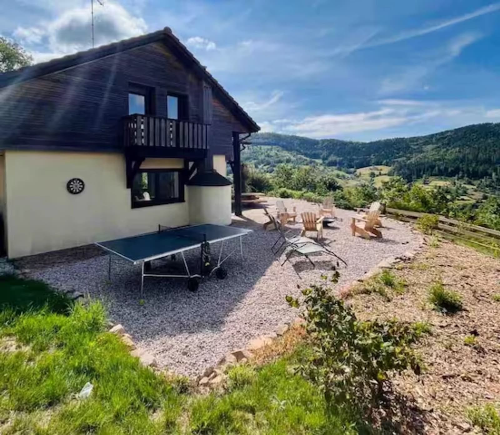 Salle de réunion dans Chalet rénové offrant une vue magnifique sur les cimes ! - 1