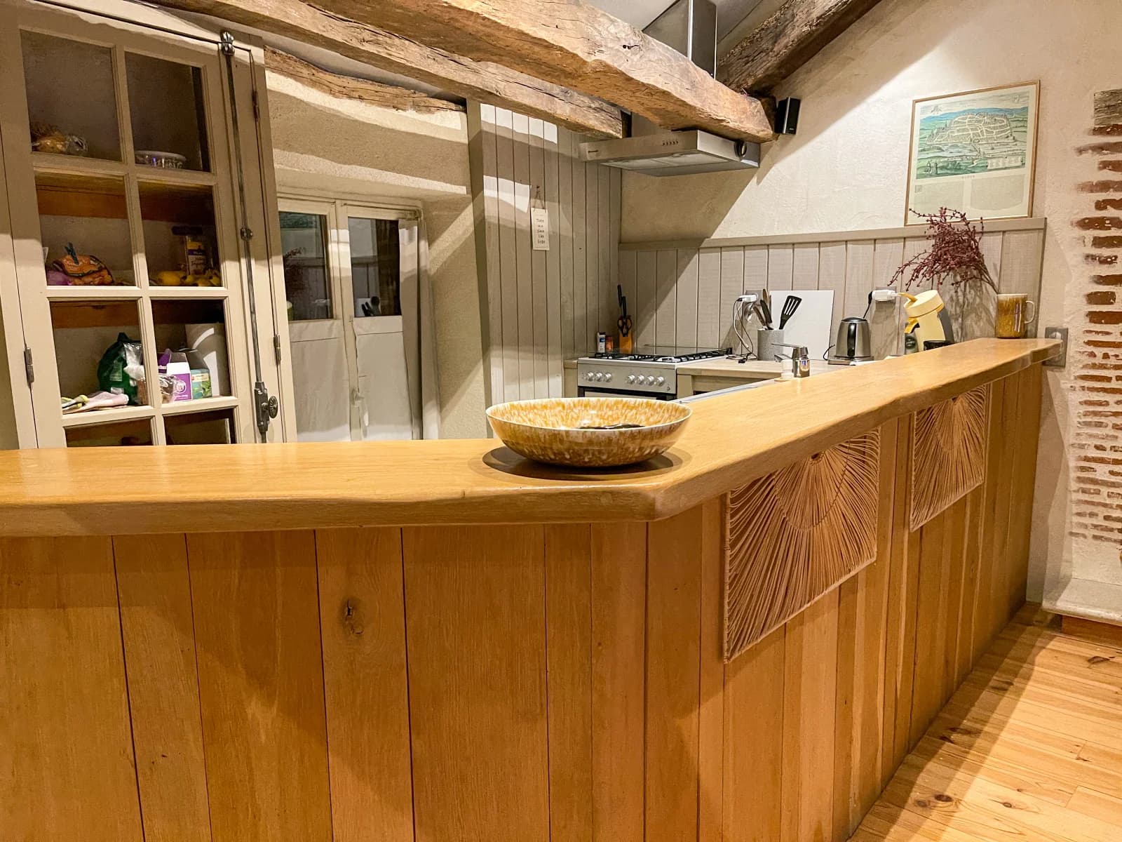 Kitchen in La Maison des Chalands - 1