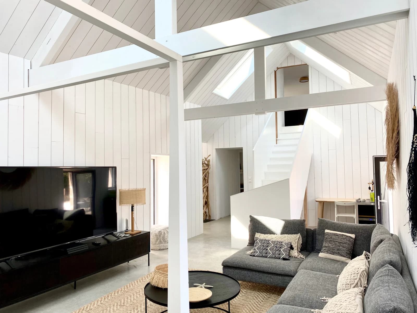 Salon dans La Californie s'invite en Bretagne: villa d'exception - 1