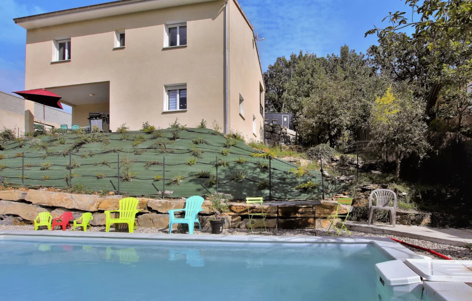Salle de réunion dans Superbe villa neuve de 190m² et sa piscine étincelante - 1