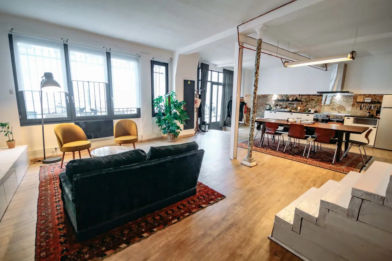 Salon dans Grand atelier confidentiel: la campagne en plein Paris - 1
