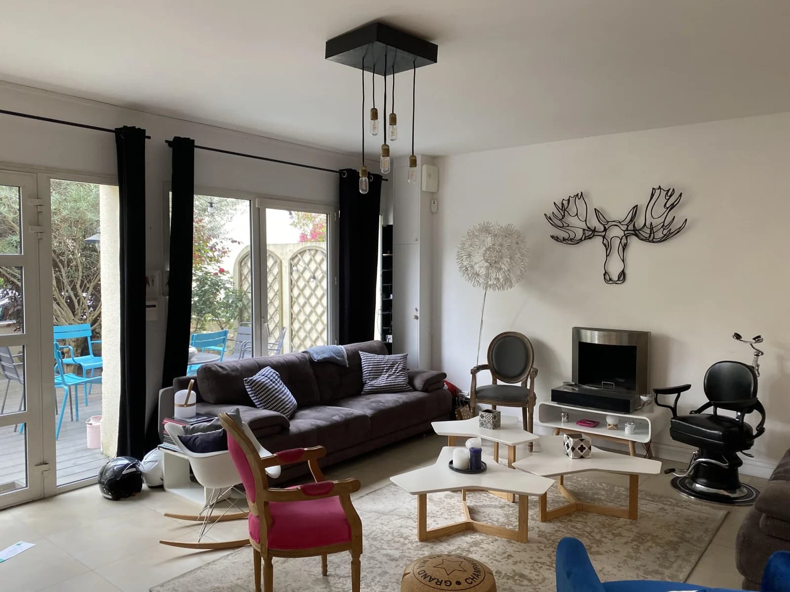 Living room in Loft house 15 min from St Lazare - 0