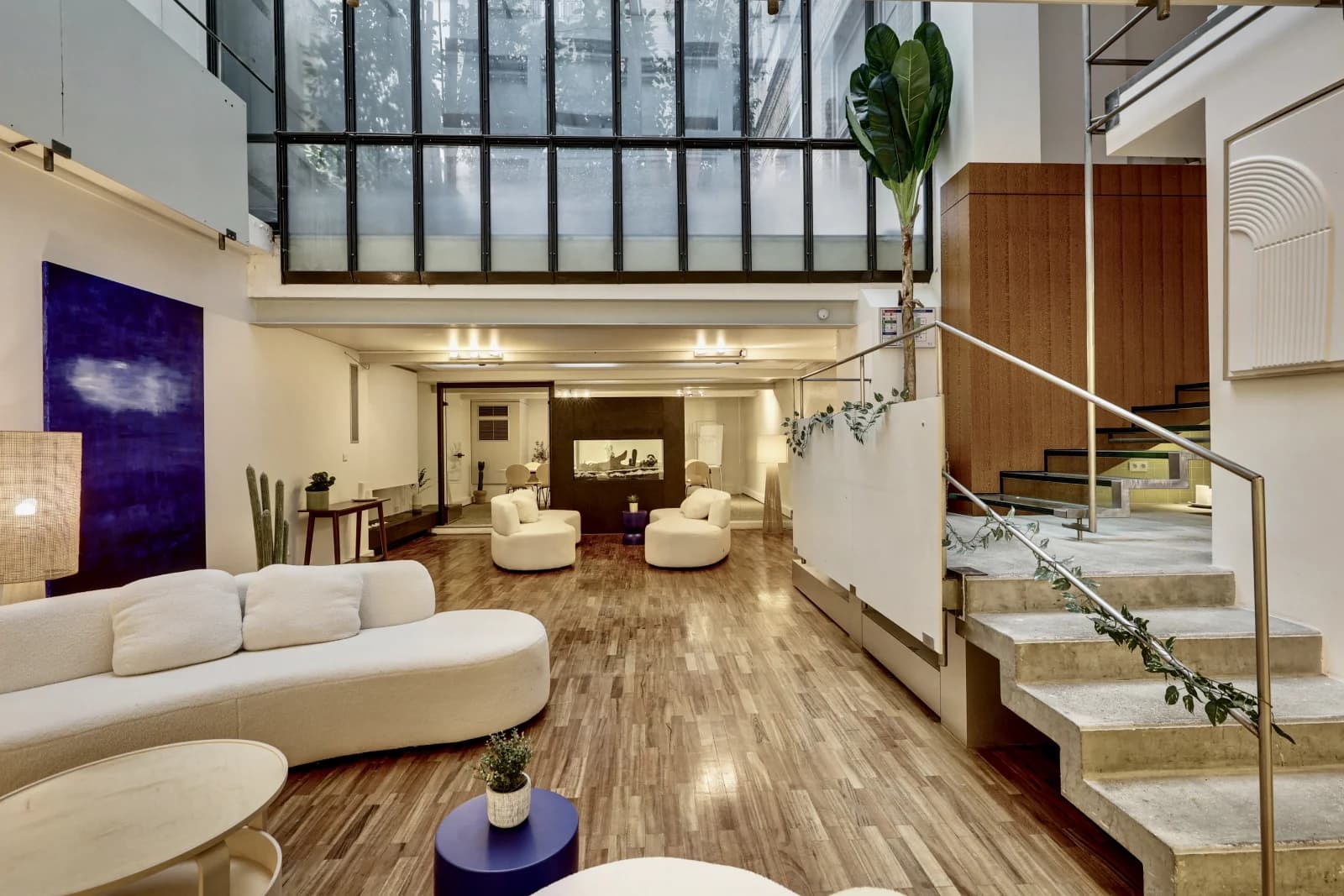 Space Open Flow - Loft under a glass roof - 2